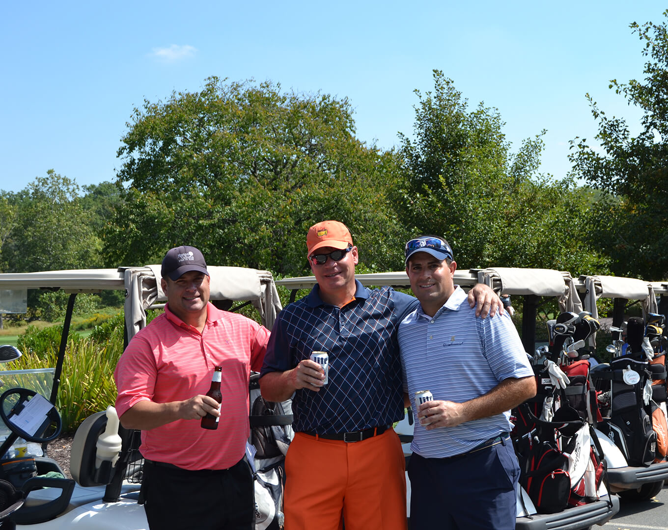 golf outing participants